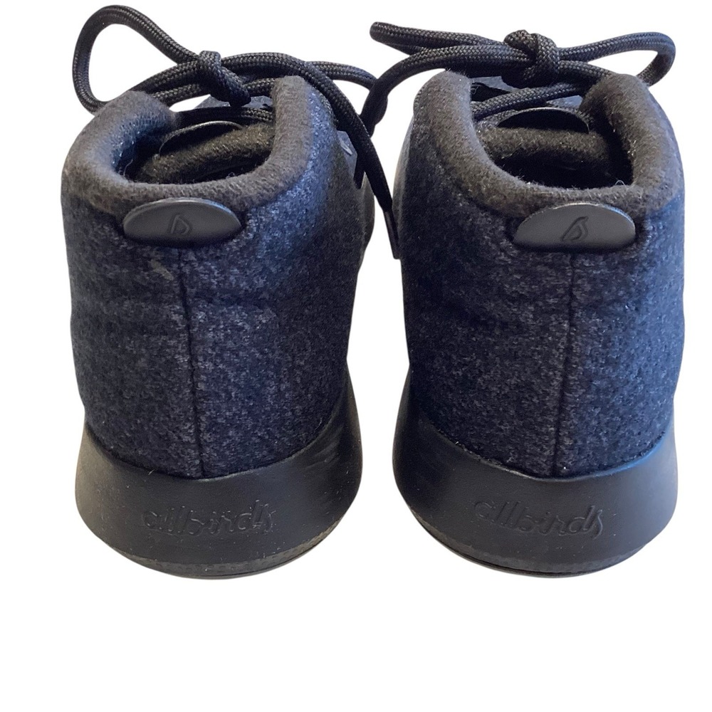 Allbirds Runner Up Mizzle Sneakers Women Sz 8 Black High Top Wool Travel EUC - Picture 6 of 9